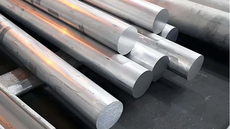 Metal rods with reflective surfaces